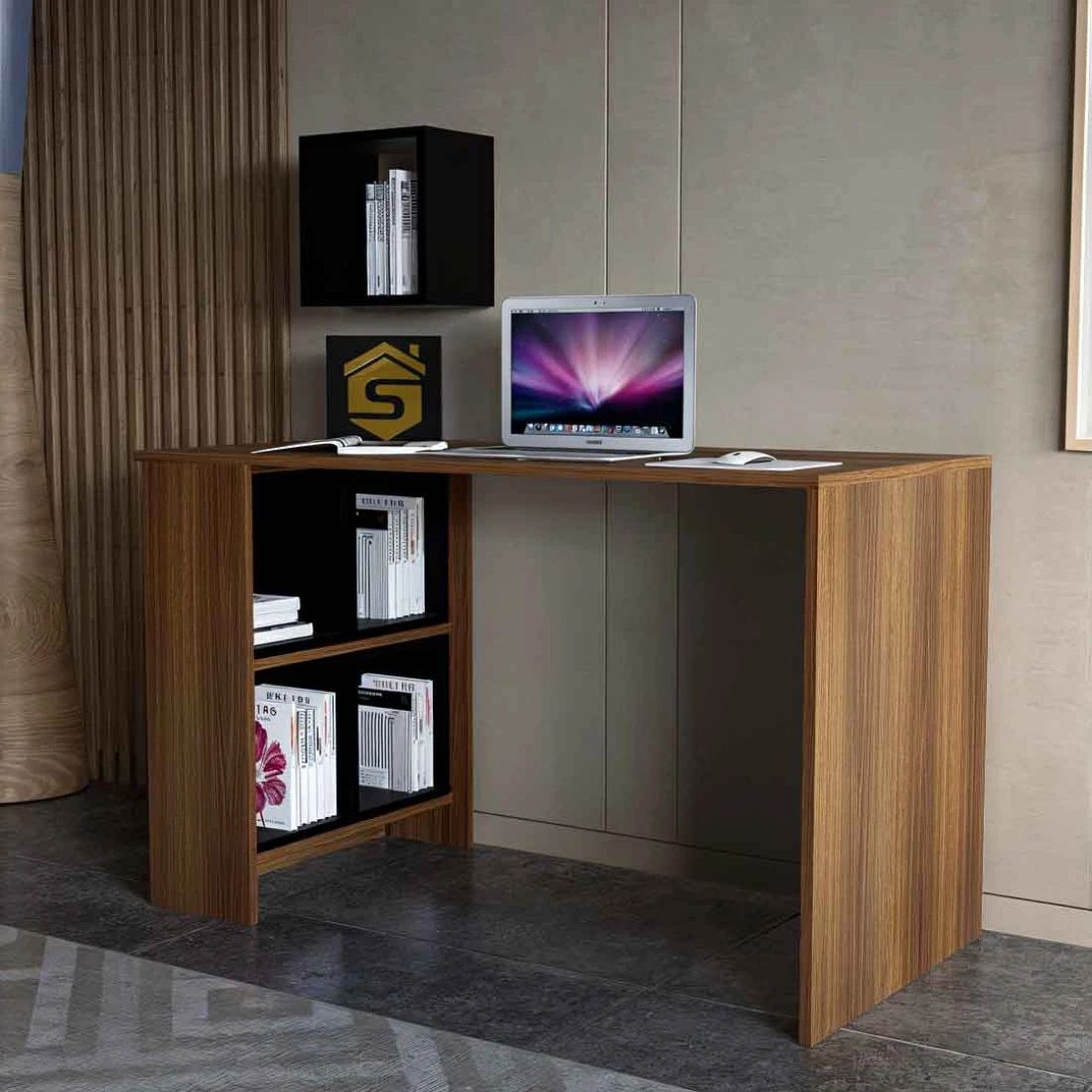 Compact & Stylish Study Desk – First-Class MDF with Hydraulic Hinges