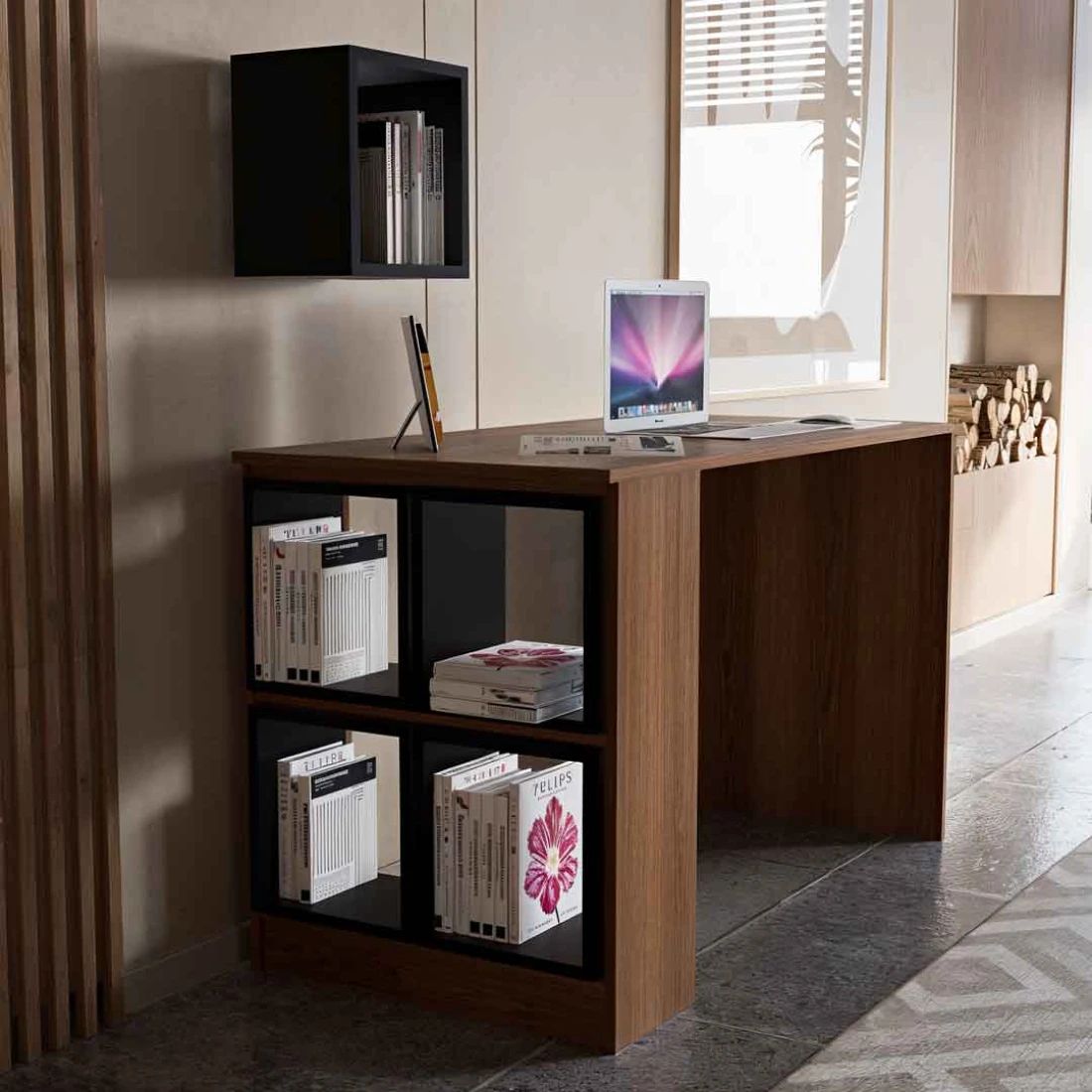 Compact & Stylish Study Desk – First-Class MDF with Hydraulic Hinges